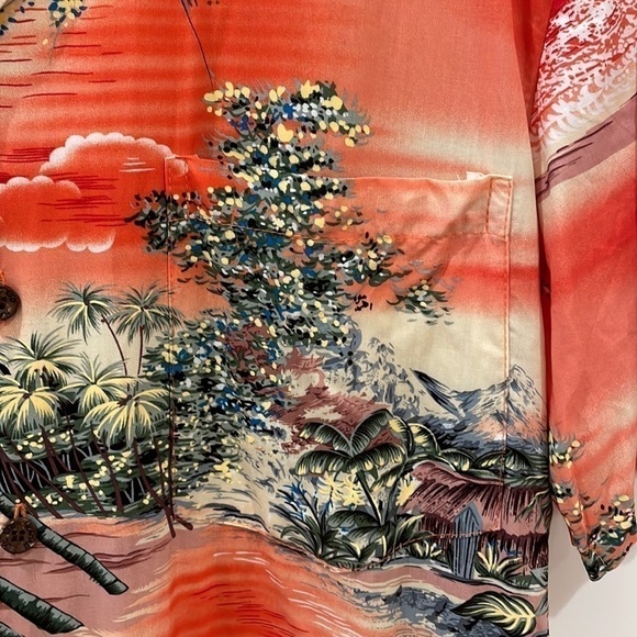 Kalaheo Vintage 100% Rayon Hawaiian Shirt—Made in Hawaii—New With Tags—Size S - Picture 6 of 12